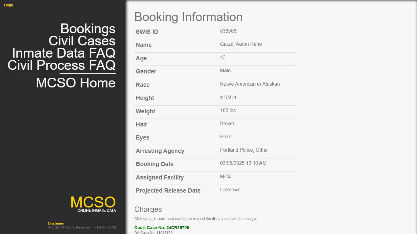 Booking
